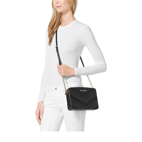 michael michael kors large jet set travel crossbody bag|Michael Kors extra small crossbody.